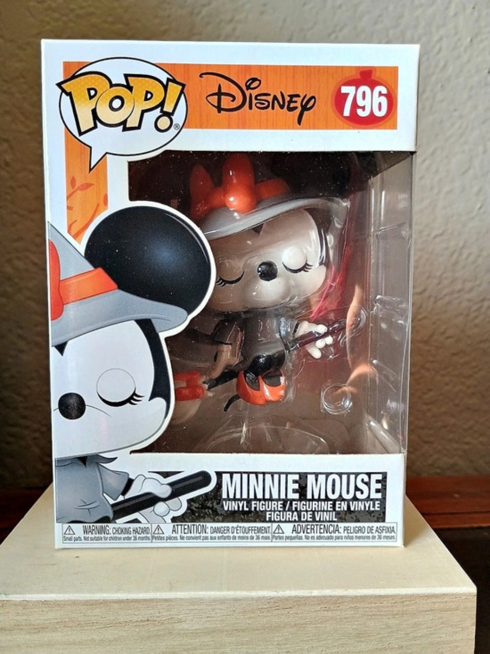 Funko Witchy Minnie Mouse #796 Figure Orange & Black